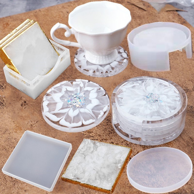 Serving Tray Mold - Forma silikonowa na podkładki pod kubki