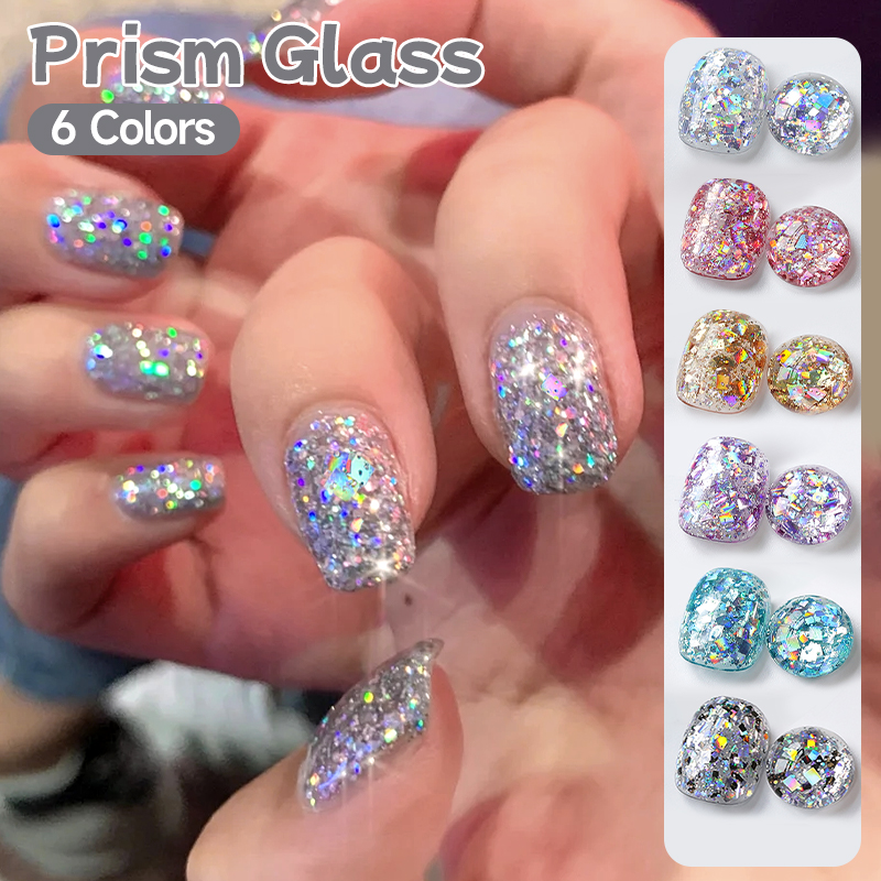 Resin Glitter Pack - UR SUGAR 6 SZTUK Zestaw Lakierów