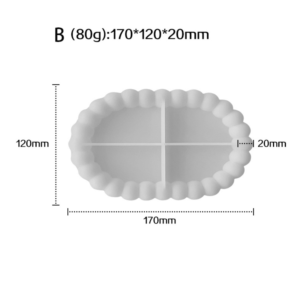 Coaster Mold Round - Forma silikonowa do przechowywania w kształcie