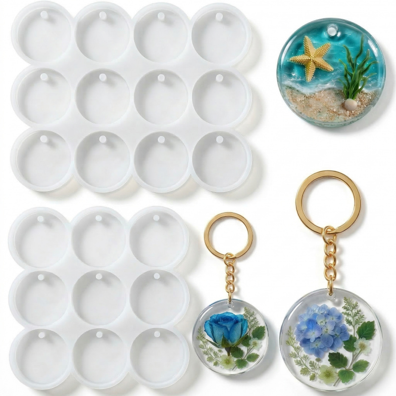 2 formy do breloczków z żywicy – Serving Tray Mold recenzja i cena
