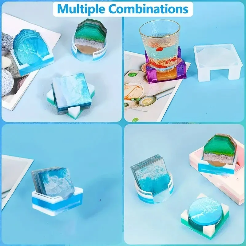 5 sztuk/zestaw Formy silikonow – Coaster Mold Round recenzja i cena