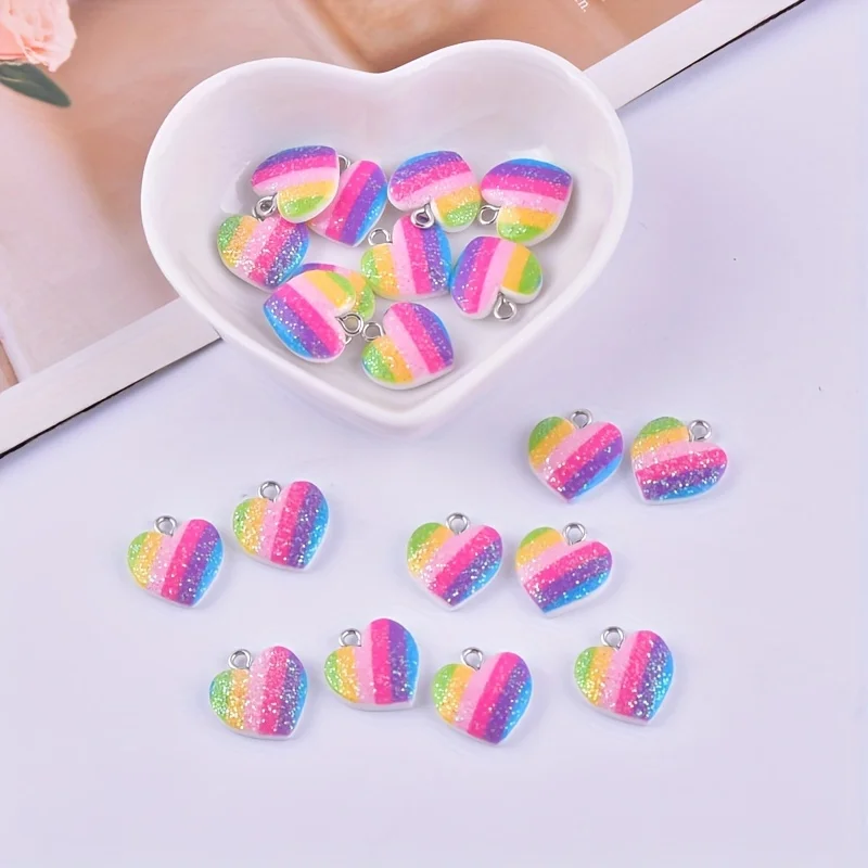 10 szt. Kolorowe zawieszki z ż – Resin Craft Projects recenzja i cena