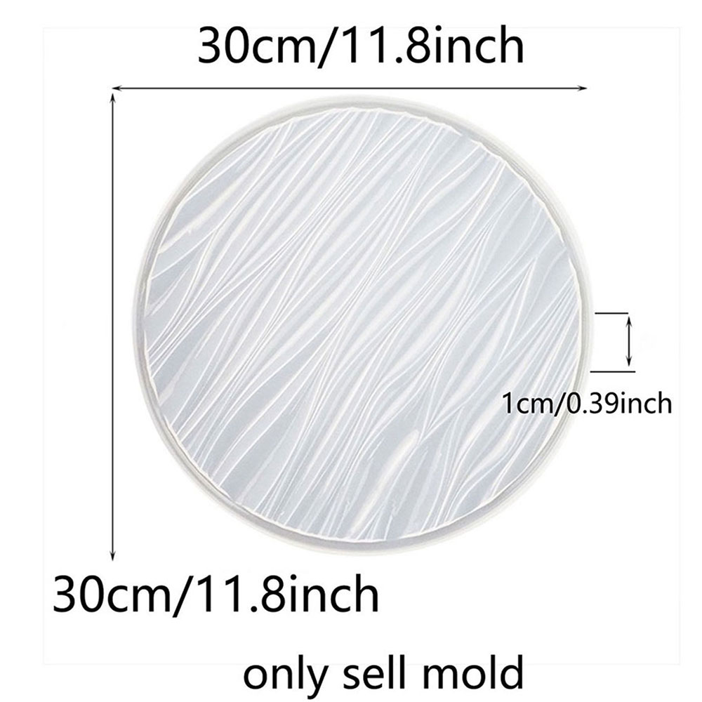 Duża Okrągła Forma Silikonowa  – Coaster Mold Round recenzja i cena