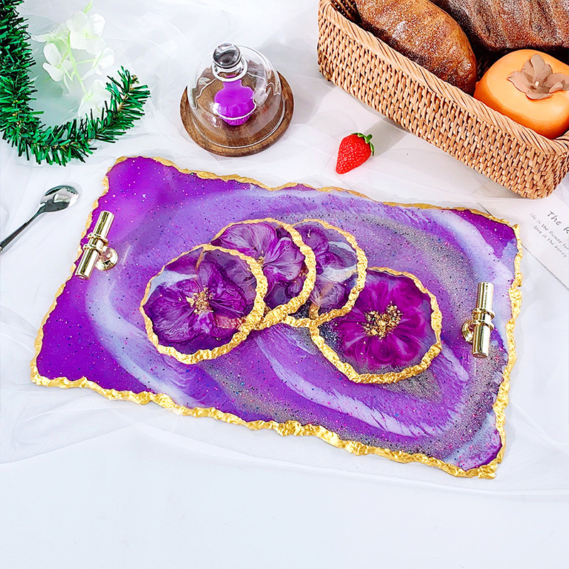 DM413 Drusy Coaster Forma żywi – Serving Tray Mold recenzja i cena