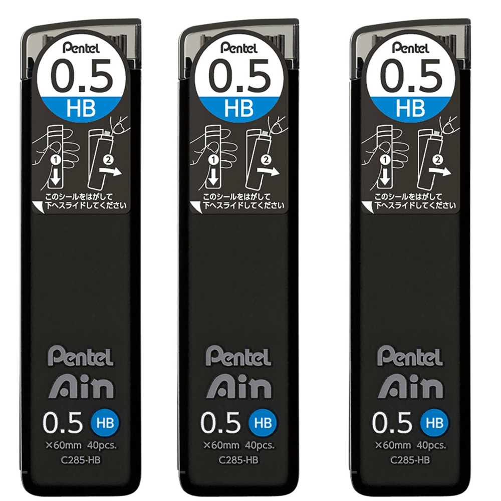 Zestaw 3 - Ołówki automatyczne – Pentel Pen Energel recenzja i cena