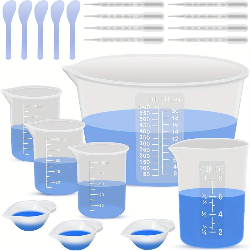 Silikonowe kubki do mieszania  – Mixing Cup Silicone recenzja i cena