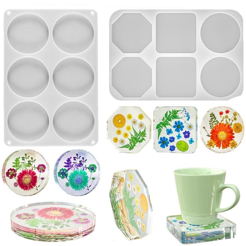 Formy silikonowe do kreatywnyc – Coaster Mold Round recenzja i cena