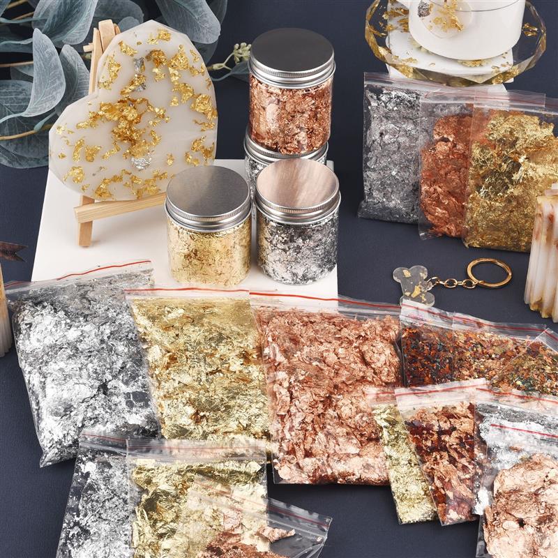 1/2/3/5/10g imitacja złota Sli – Gold Foil Flakes recenzja i cena