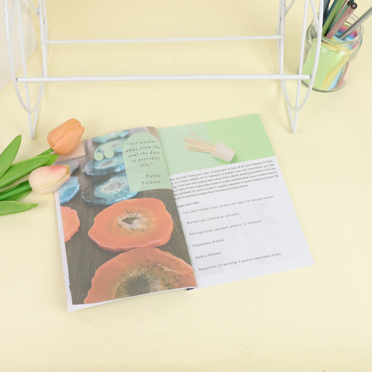 Rękodzieło z żywicy epoksydowe – Resin Craft For Beginners recenzja i cena