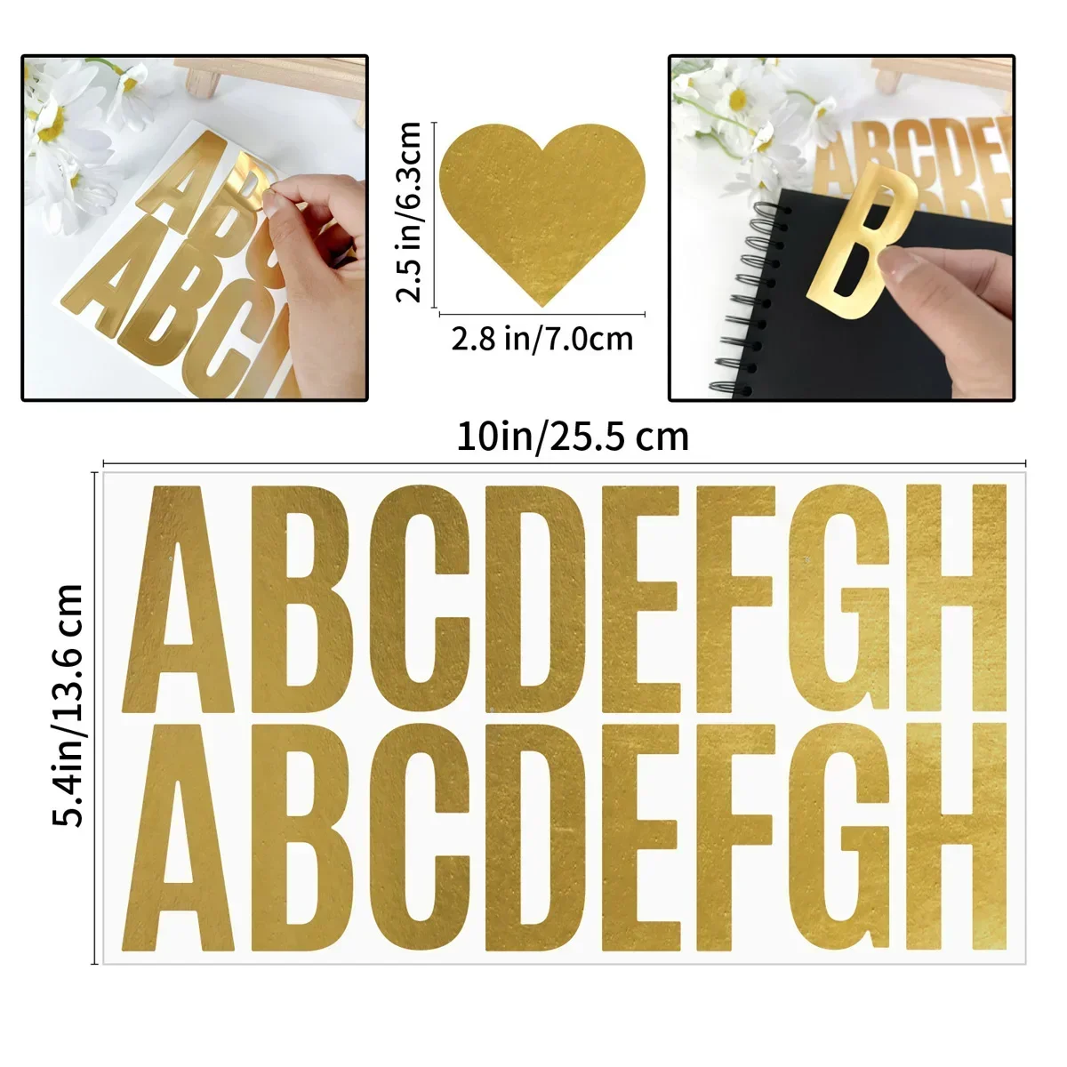 100 sztuk 6 arkuszy złote nakl – Gold Foil Flakes recenzja i cena