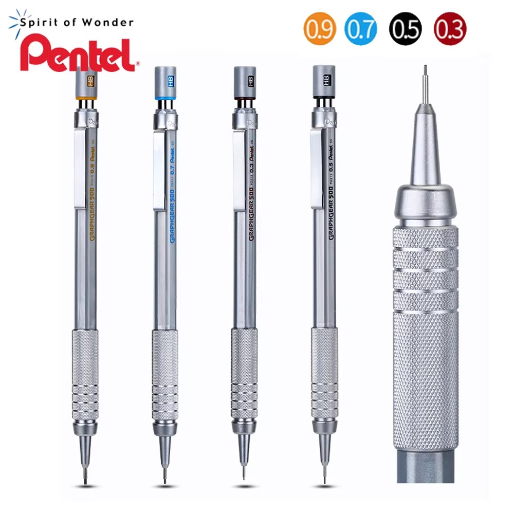 1 szt. Ołówek mechaniczny Pent – Pentel Pen Graphgear recenzja i cena