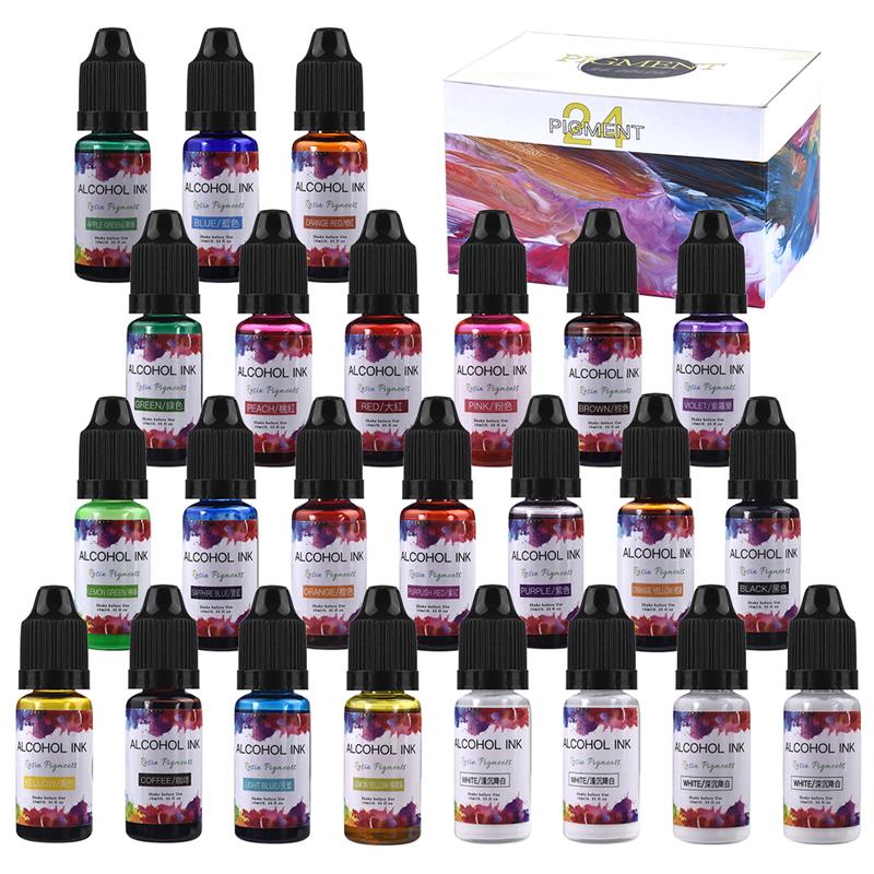 1 zestaw zestaw pigmentu żywic – Resin Dye Alcohol recenzja i cena