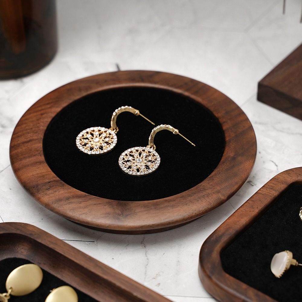 Prosta Geometryczna Drewniana  – Wood Ring Blank recenzja i cena